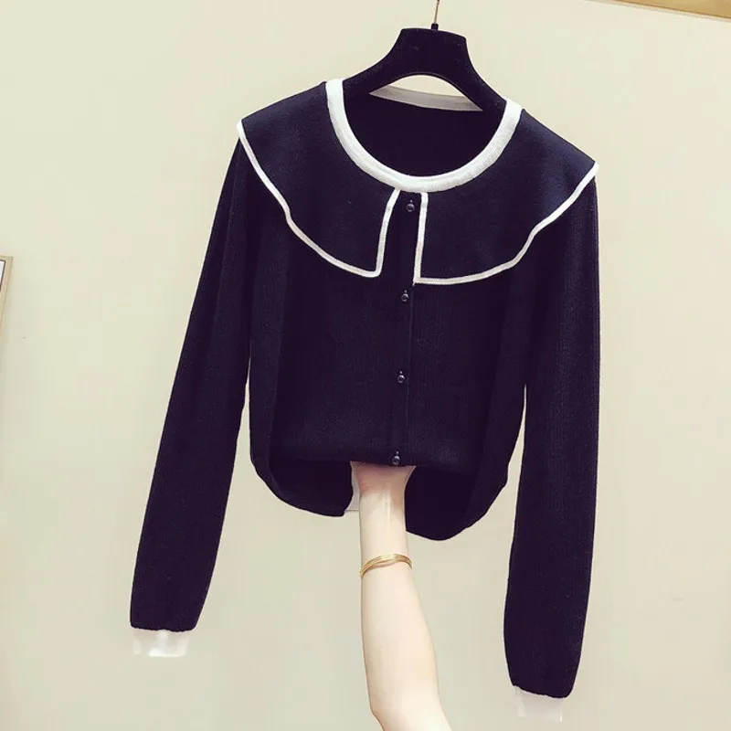 

Sweater Women Casual Knit Base Sweater Long Sleeve Fashion Loose Elegant Slim GRAY22