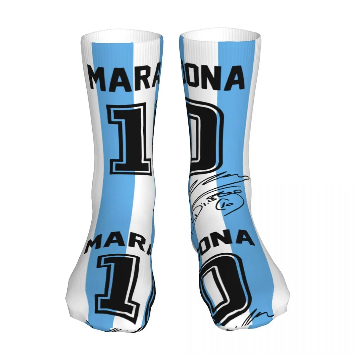 

Diego Maradona Soccer D10s Socks Men Women Polyester Funny Happy Socks Hip Hop Spring Summer Autumn Winter Socks Gifts