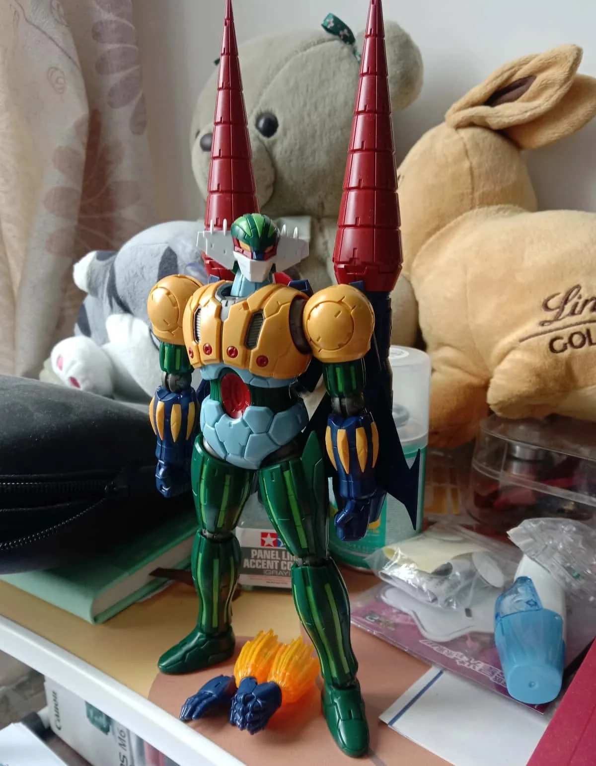 Фото Сборная модель Bandai HG Super Robot Series Anime Kotetsu Jeeg Infinitism, масштаб 1/144, в оригинальной коробке №2