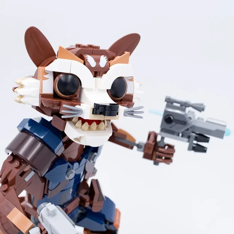 Marvel Miniso guardians Of The Galaxy Ракетный Енот I Am Groot Супергерой Строительные Блоки