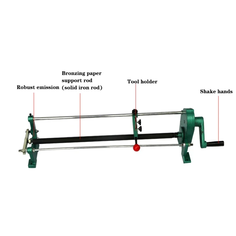 QG-7 Ручная машина для резки бронзовой бумаги Горячая бронзовая фольга Бумага из