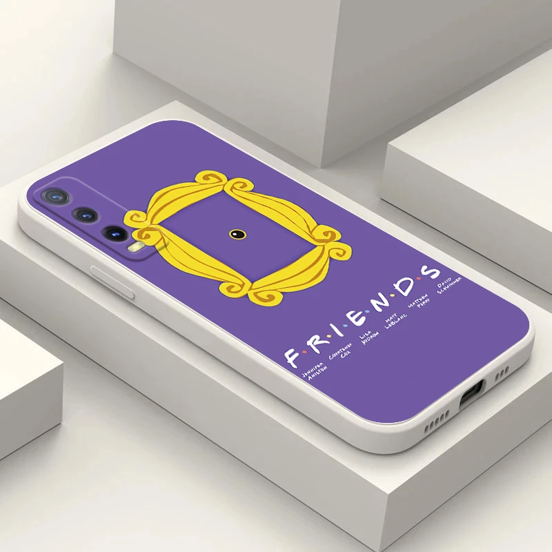 Чехол для телефона для Vivo Y35 Y30 Y50 V20 E V21 V21E V20 V20SE V23E V25 PRO 4G 5G friends