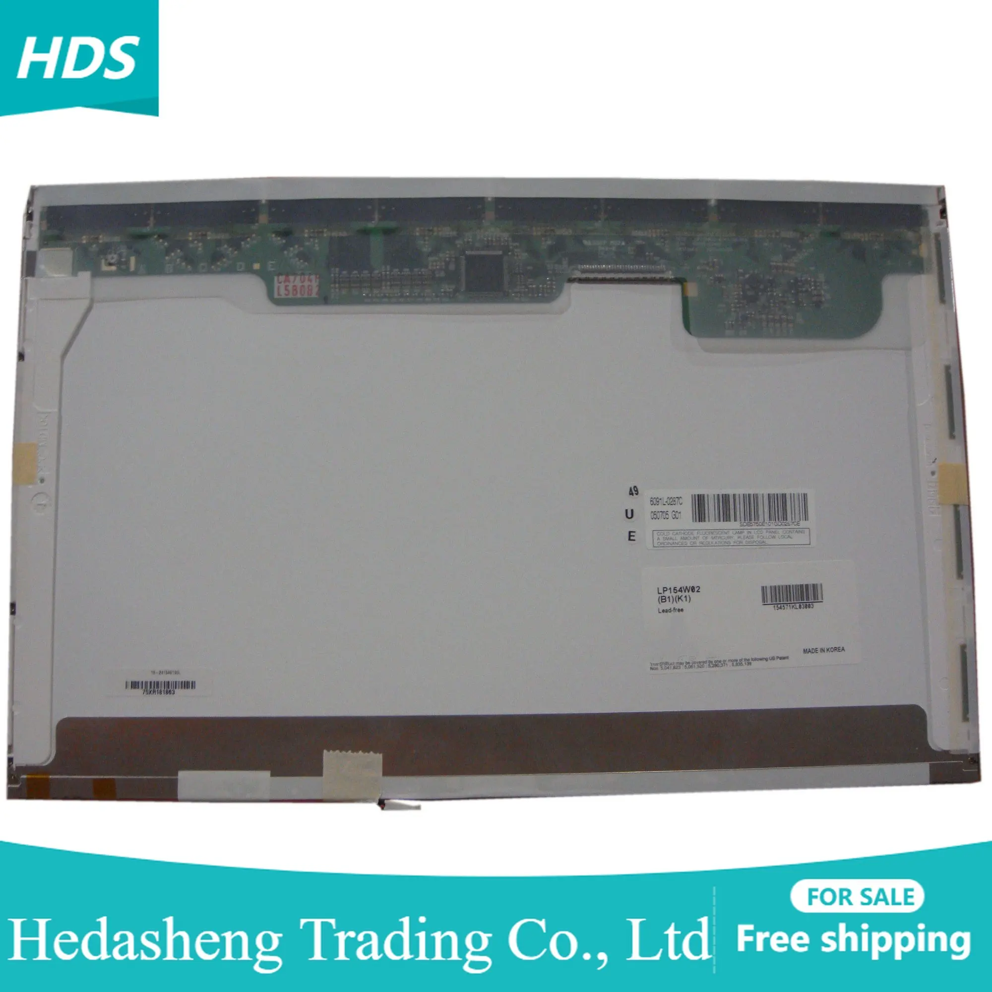 

LP154W02 B1K1 B154SW01 V.1 LP154W02-TL07 LP154WE2 TLA1 QD15AL02 15.4‘’1680*1050 LVDS 30 Pins Laptop Lcd Screen