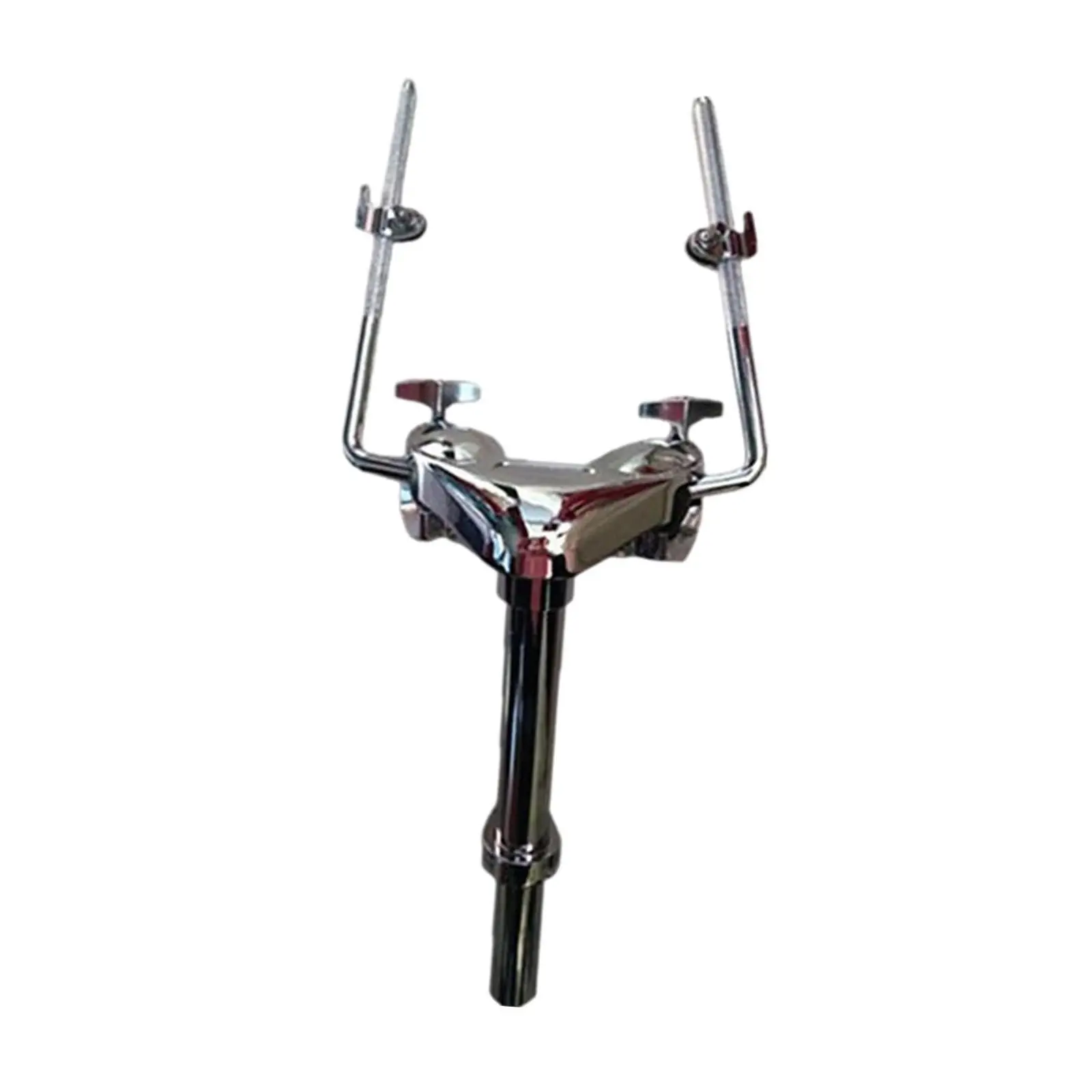 

Drum Holder Mount Display Bracket Hardware for Tom Drum DIY Accessories Double Tom Holder