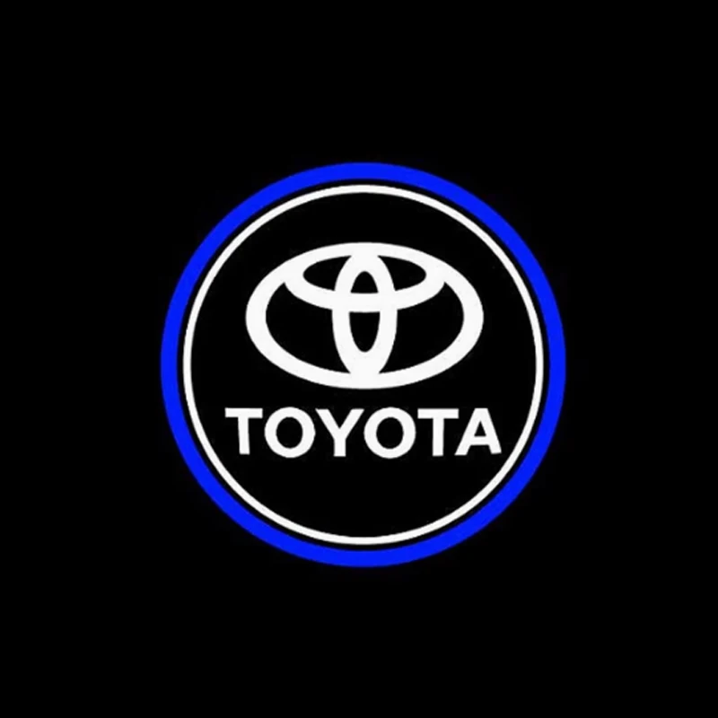 

2 шт. светодиодные дверные проекционные окружающие освещение Toyota Corolla E150 E210 Cross Land Cruiser 2007-2022 модели приветственного освещения