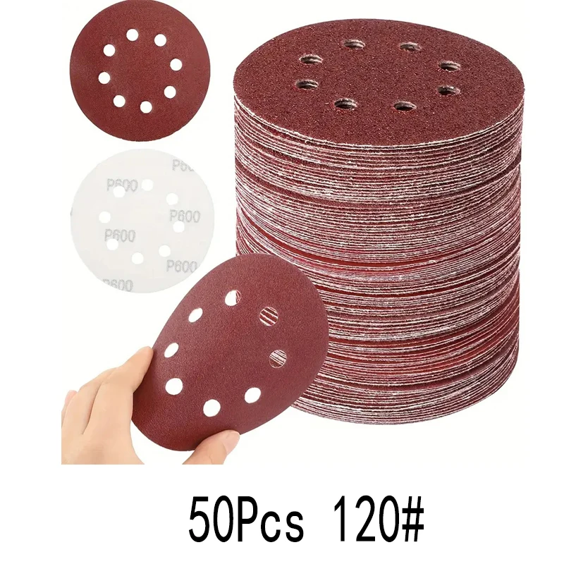 

50 шт. Шлифовальные диски BYRNETOOLS 5 дюймов