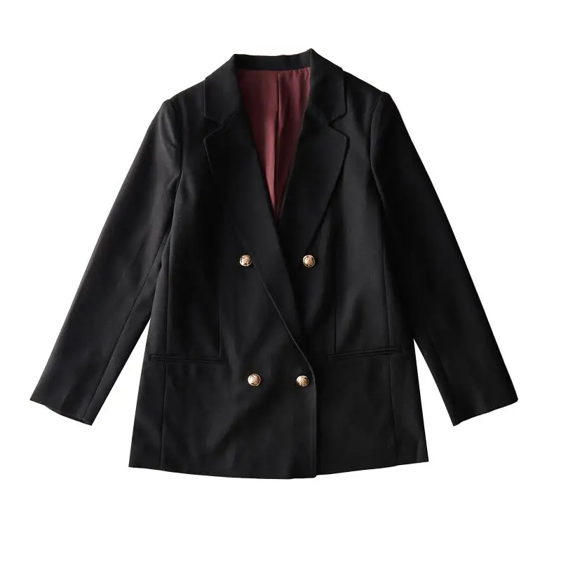 Andy SIDEY Quali готовая к ношению одежда с флисом двубортный свободный утягивающий