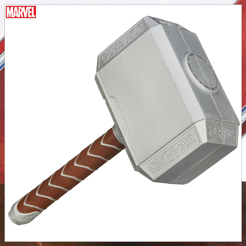 

Hasbro Marvel Thor Battle Hammer - Role Play Toy Weapon Accessory Inspired by the Marvel Comics Superhero for Kids Ages 5 and Up