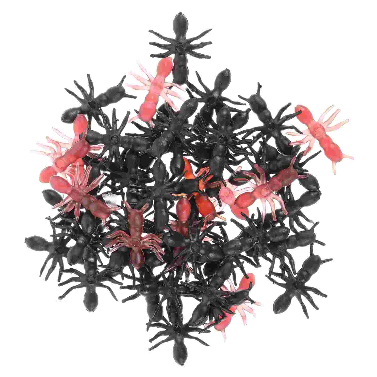 

50 шт., искусственные фигурки насекомых