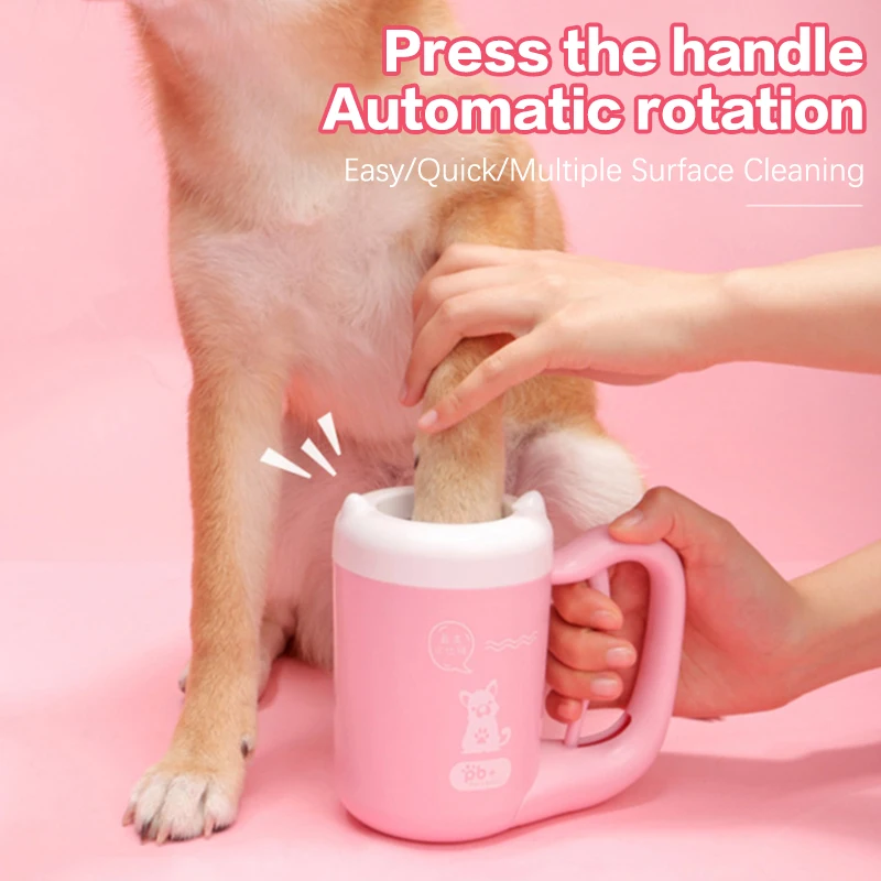 

Портативная щетка для чистки лап на открытом воздухе