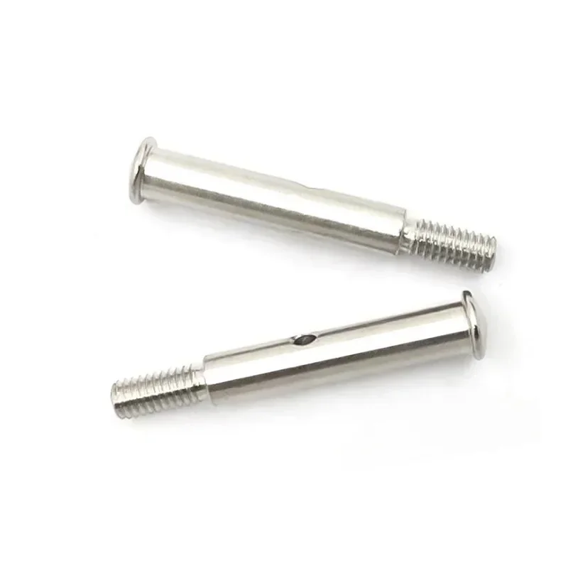 2Pcs Metal Front Axle Shaft TRA3637 for 1/10 Slash 2WD Stampede Rustler VXL XL-5 Upgrade Parts Accessories