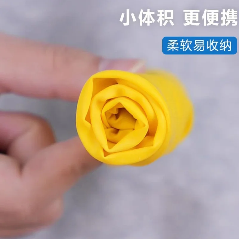 Латексные бахилы уличные водонепроницаемые толстые нескользящие износостойкие