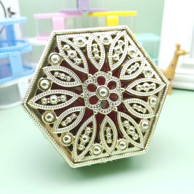 Трансграничная поставка креативная гальваническая золотая и серебряная коробка