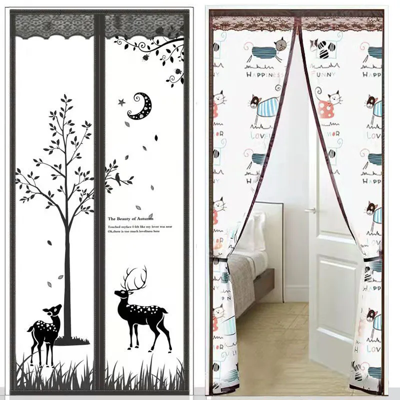 

Air Conditioning Door Curtain Four Seasons Universal Magnetic Suction Wind Proof Household Wind Proof Partition Door Curtain