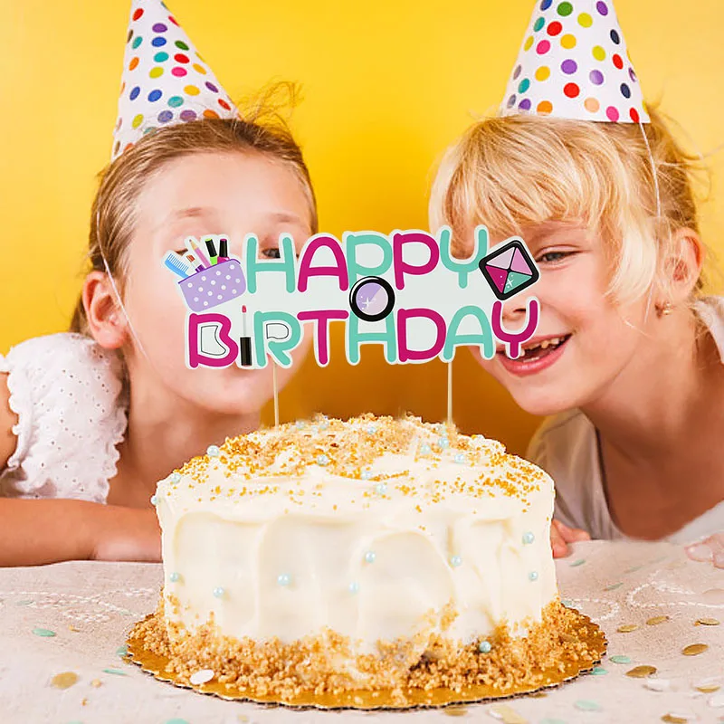 Одноразовая посуда для спа макияжа вечеринки косметическая тема красоты тарелка