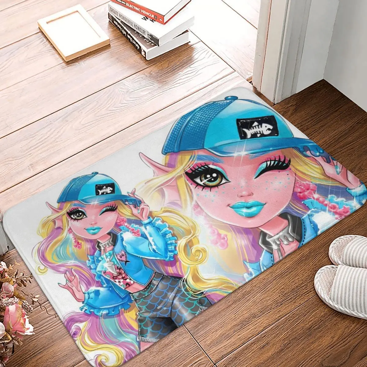 Monster High Doll Kitchen Non-Slip Carpet LAGOONA BLUE Bedro