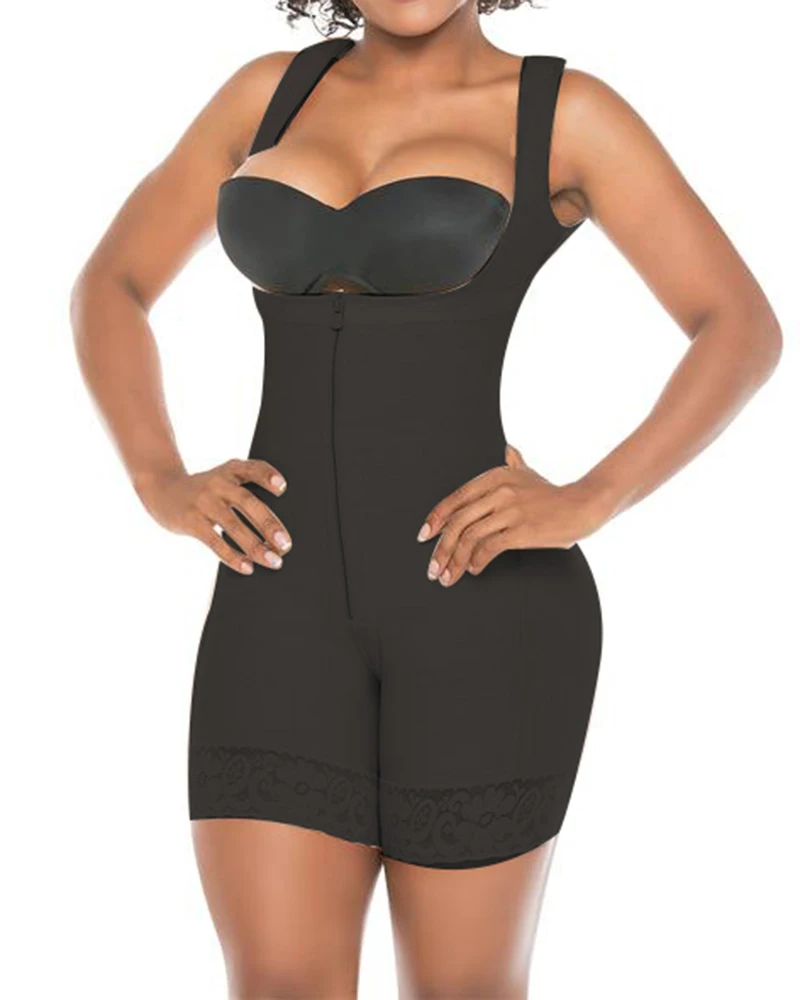 Women Body Shaper ​Underwear Thigh Trimmer Корсет Bodysuit Shapewear For Weight Loss Strapless Slimming Compression Corset