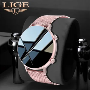 Lige Smart Watch Bluetooth Call Men Women Smartwatch Fitness Clock Sports Watches Waterproof Smart A in USA (United States)