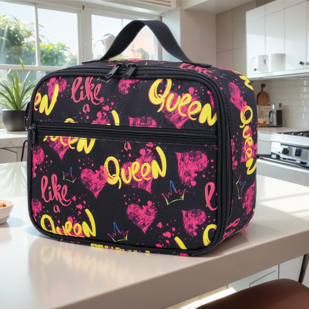 Детский Ланч-бокс изолированная мягкая сумка мини-холодильник термос для