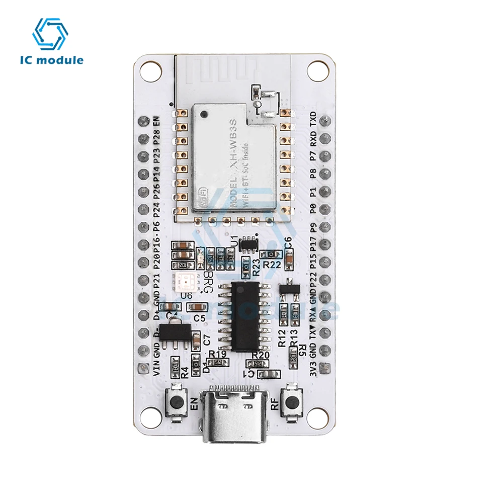 NiceMCU-WB3S плата разработки Wifi Bluetooth модуль Ch340 встроенный Wb3S