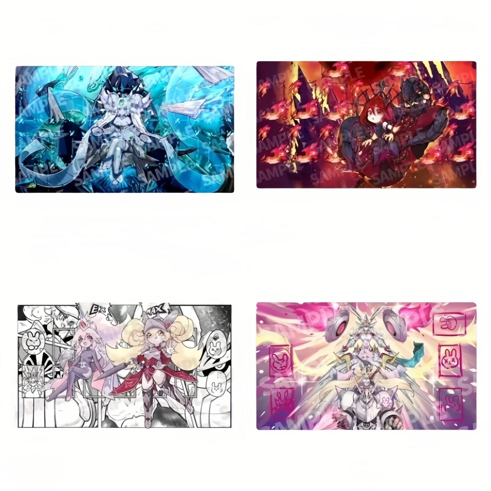 Карточный коврик Yu-Gi-Oh Центурион заключенный астерия из белого дерева резиновый