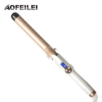 2020 new real electric professional ceramic hair curler lcd curling iron roller curls wand waver fashion styling tools