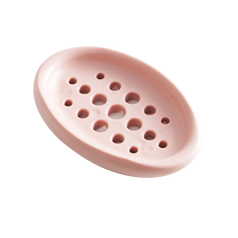 

Counter Top With Holes Self Draining Sponge Bar Home Soap Holder Storage For Shower Scrubber Tray Kitchen Artificial Silicone