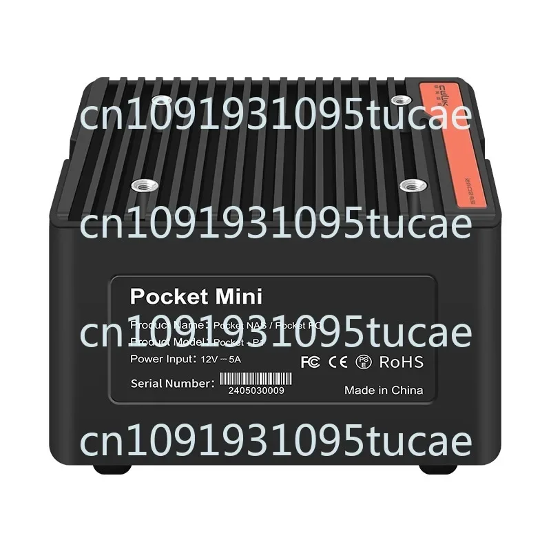 Фото X86-P5 V3 Версия 2.5G DDR5 4xM.2 Карманный мини-хост NAS с полной вспышкой №3