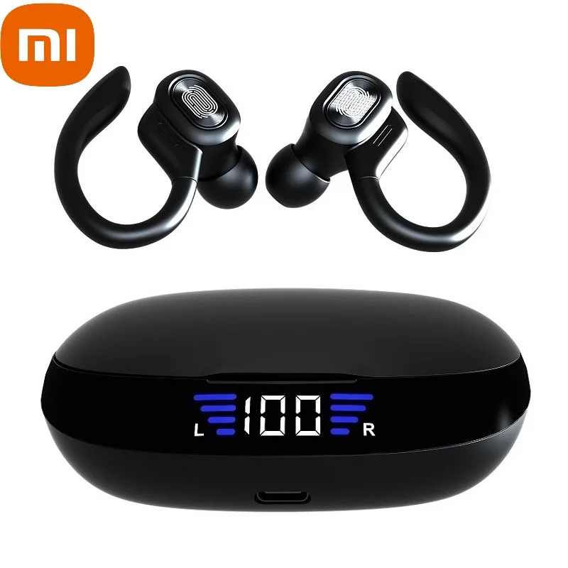 

XIAOMI Headphones Wireless Bluetooth Earphones Touch Control LED Power Display Earbud Music Headset With 2600mAh Charging Bin