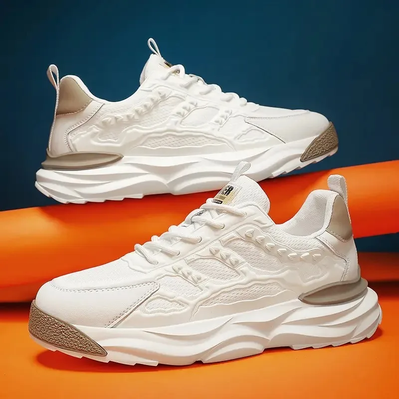 

Модные Дизайнерские мужские кроссовки, Классическая сетчатая дышащая повседневная обувь, легкие дышащие мужские кроссовки