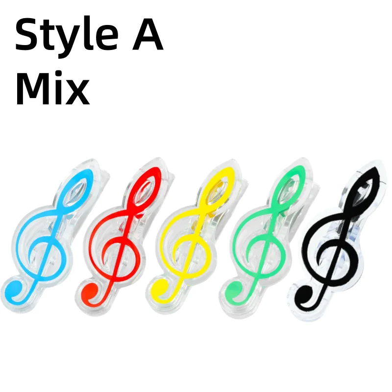 

Музыкальные скрепки для бумаги, 5 шт.