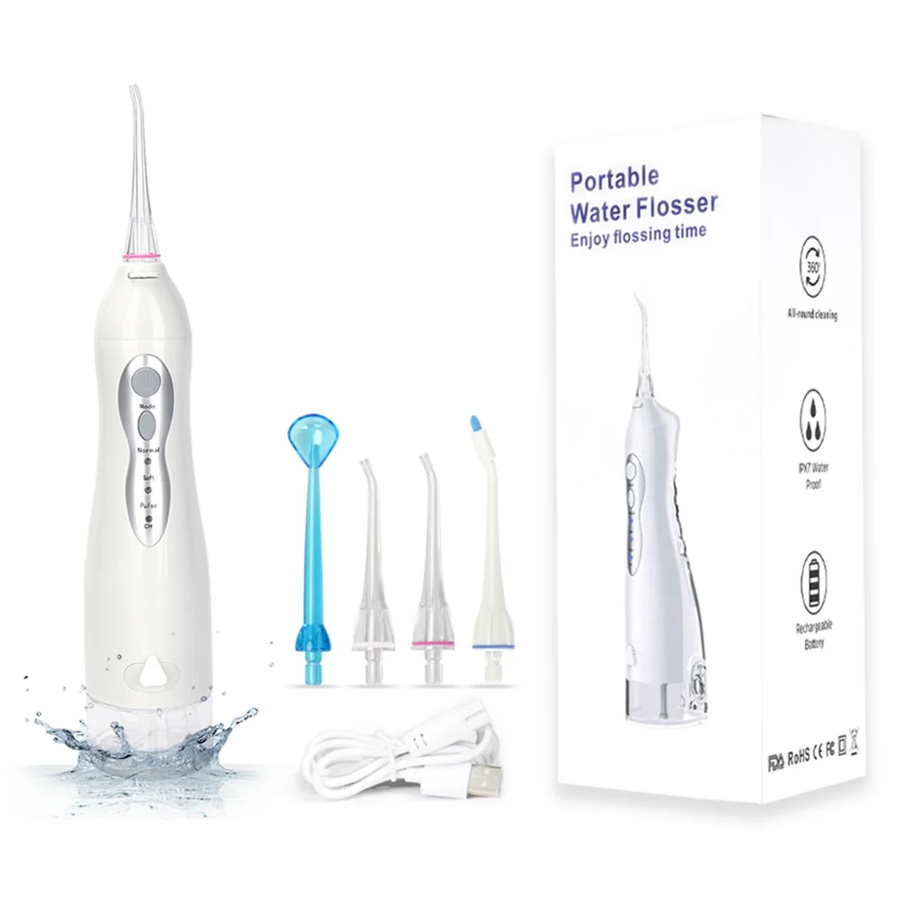 1 шт. стоматологический водоструйный наконечник ирригатор для полости рта