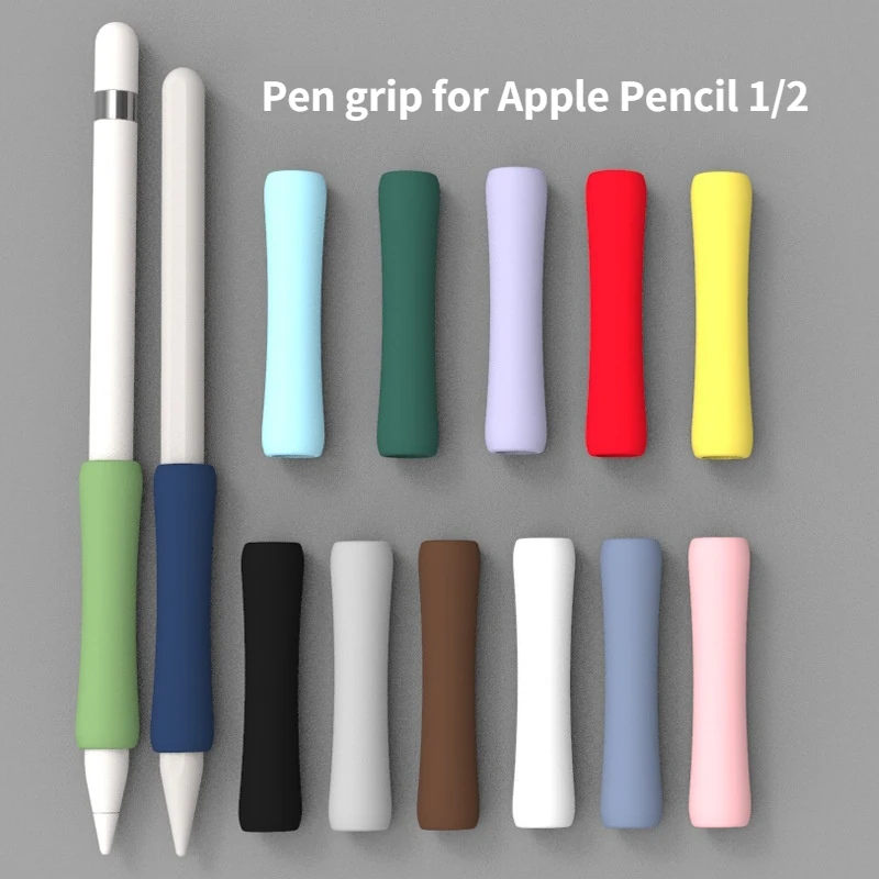 Universal Silicone Pen Holder for Apple Pencil 1/2 Non-slip Sheath Protective Adjustable Case Tablet Computer Accessories