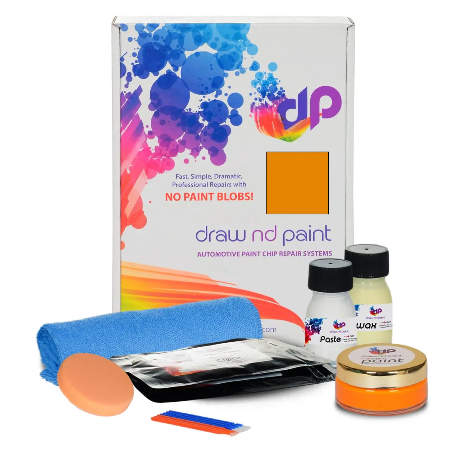 

DrawndPaint compatible with Ford Europe Automotive Touch Up Paint - SILICA GOLD MET - S - Essential Care