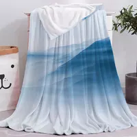 Gradual Gradient Super Soft Throw Blanket for Couch Warm Cozy Lightweight Decorative Blanket for Sofa Bed Chair Living Bed Room
