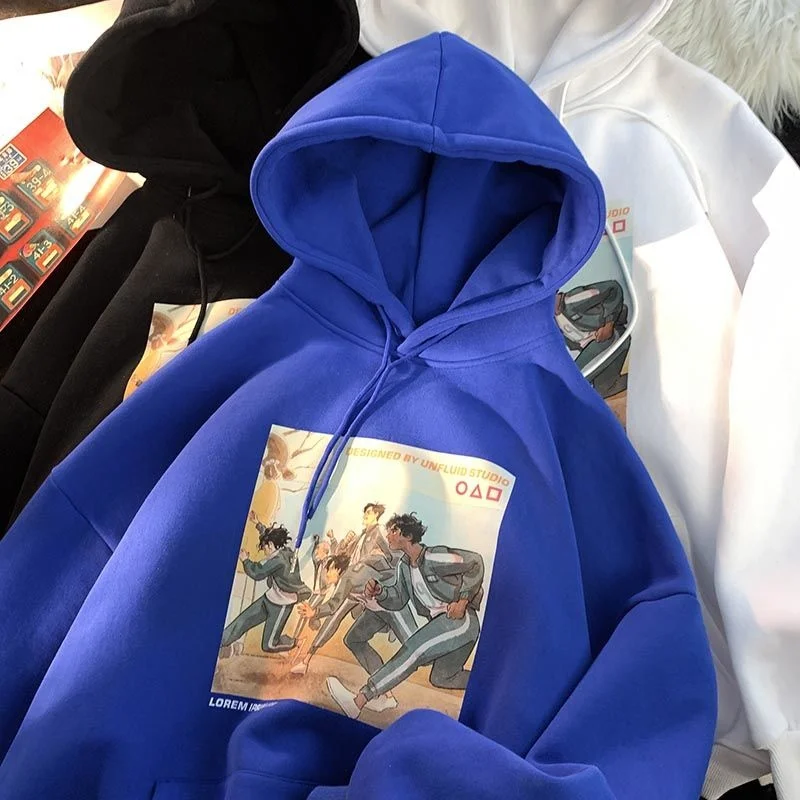

Privathinker Anime Hoodies Women Spring New Hooded Sweatshirts Fashion Streetwear Funny Graphic Female Pullovers Harajuku Tops