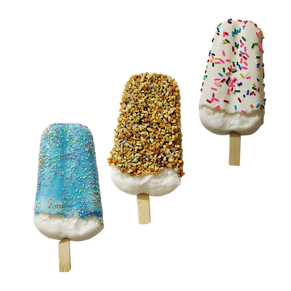 

Cream Iceartificial Model Kitchen Toy Pretend Toys Fake Play Dessertprop Party Miniature Props Lifelike Ornament False