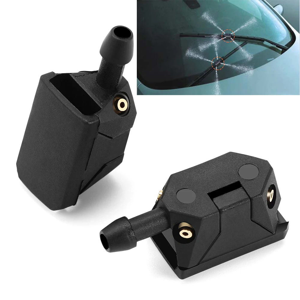 2 шт. автомобильные форсунки для мойки лобового стекла 4 способа обновления citroen c4