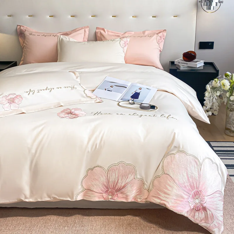 Усовершенствованный легкий роскошный 60-канальный комплект из чистого хлопка с