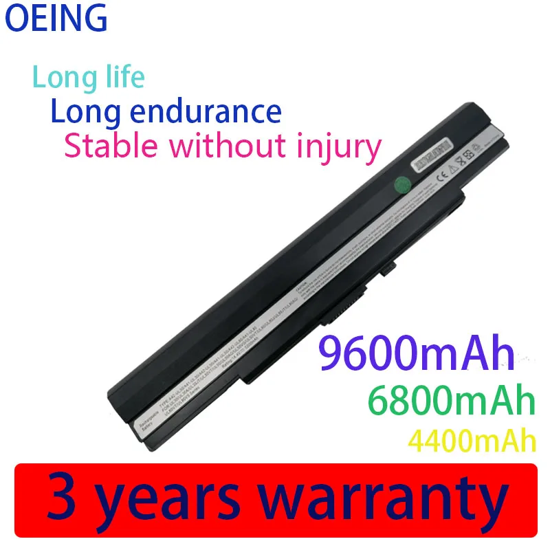 

14.4V 9600mAh A42-UL30 A42-UL50 A42-UL80 Laptop Battery For Asus UL30 UL30A UL30JT UL30VT UL50 UL50AG UL50VG UL50VT