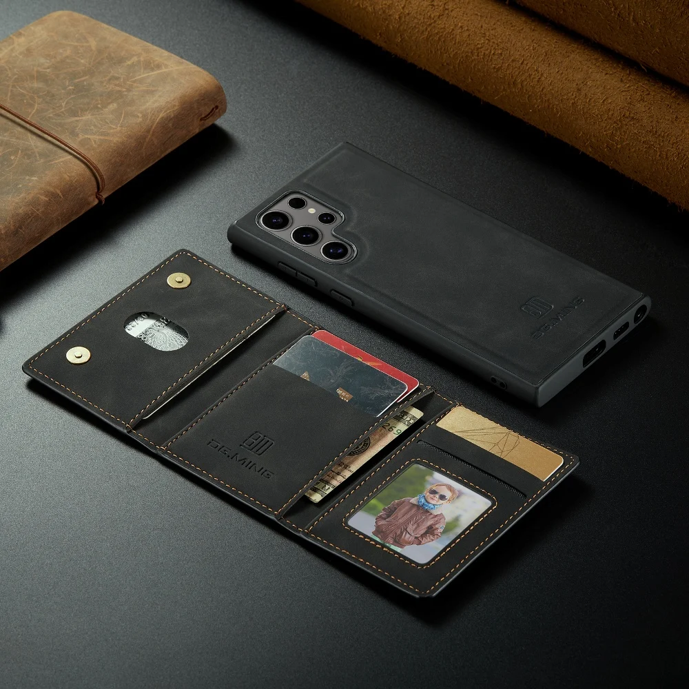 Магнитный чехол для телефона Samsung Galaxy S24 Ultra S23 S22 S21 + Note20 A54 A34 A24 A14 A73 A53 защитный с