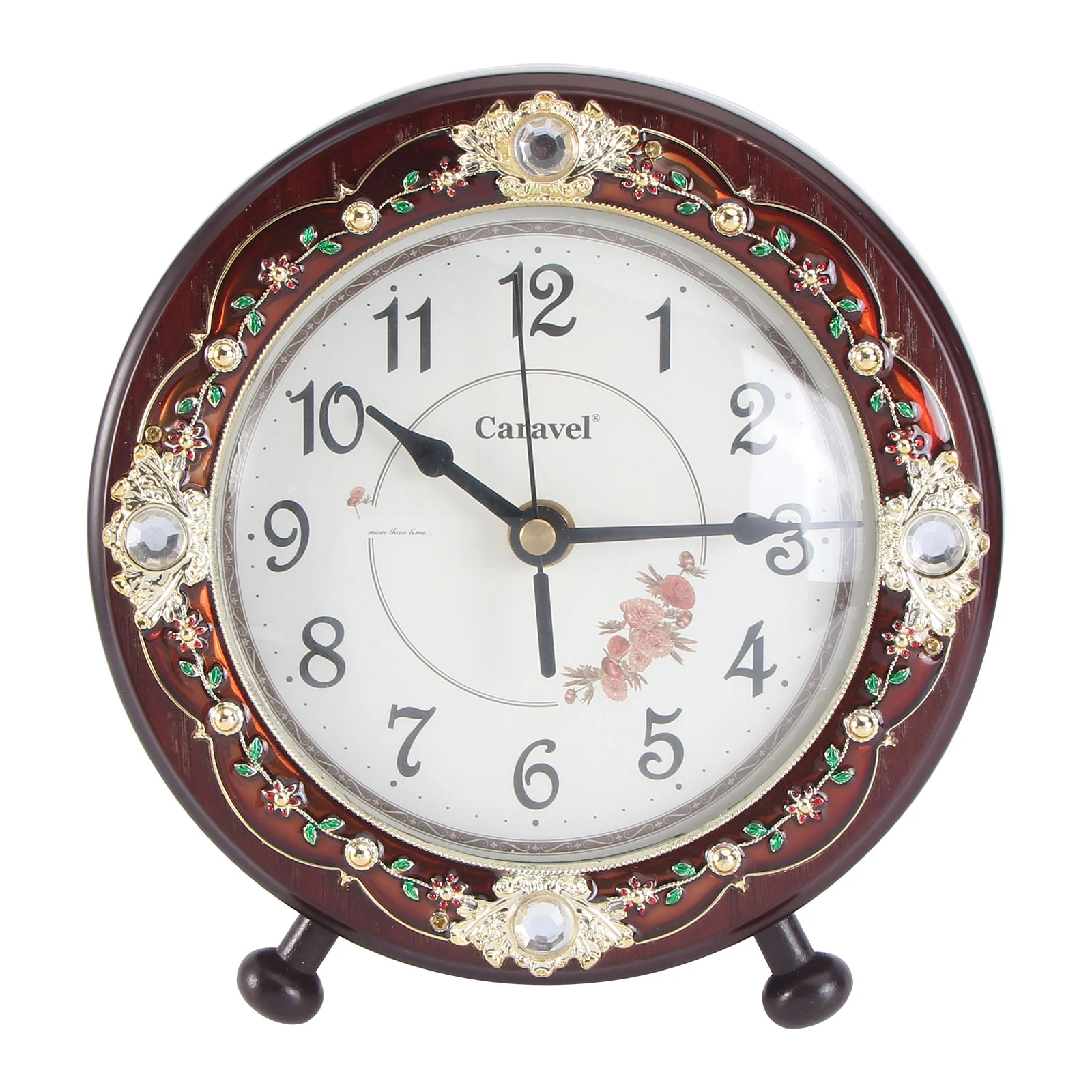 

1 шт., деревянные часы-будильник с подставкой