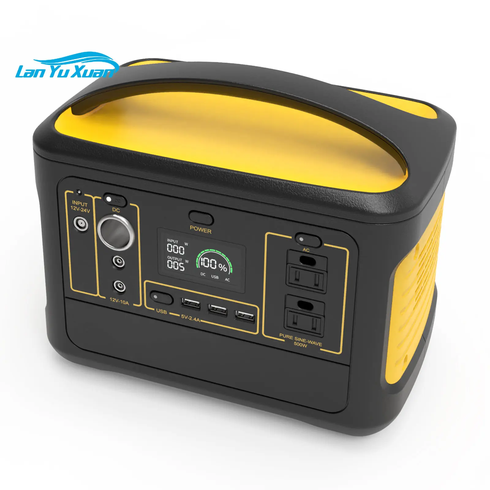 

High Quality 1000W Portable Power Station 220V Outdoor Energy Supply 500W 100W Portable Solar Charger Portable Power Station