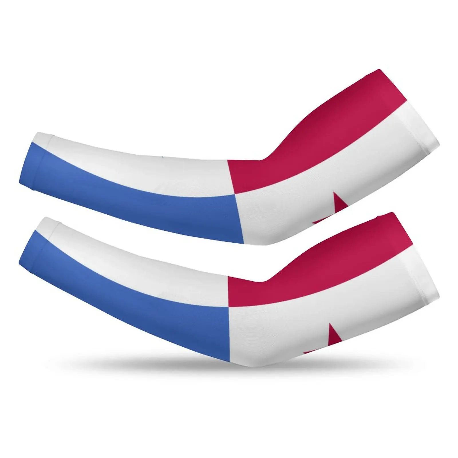 

Panama Country Flag Sun Protection Arm Sleeves for Men Women Cooling Ice Silk Compression Cover Shield For Sport