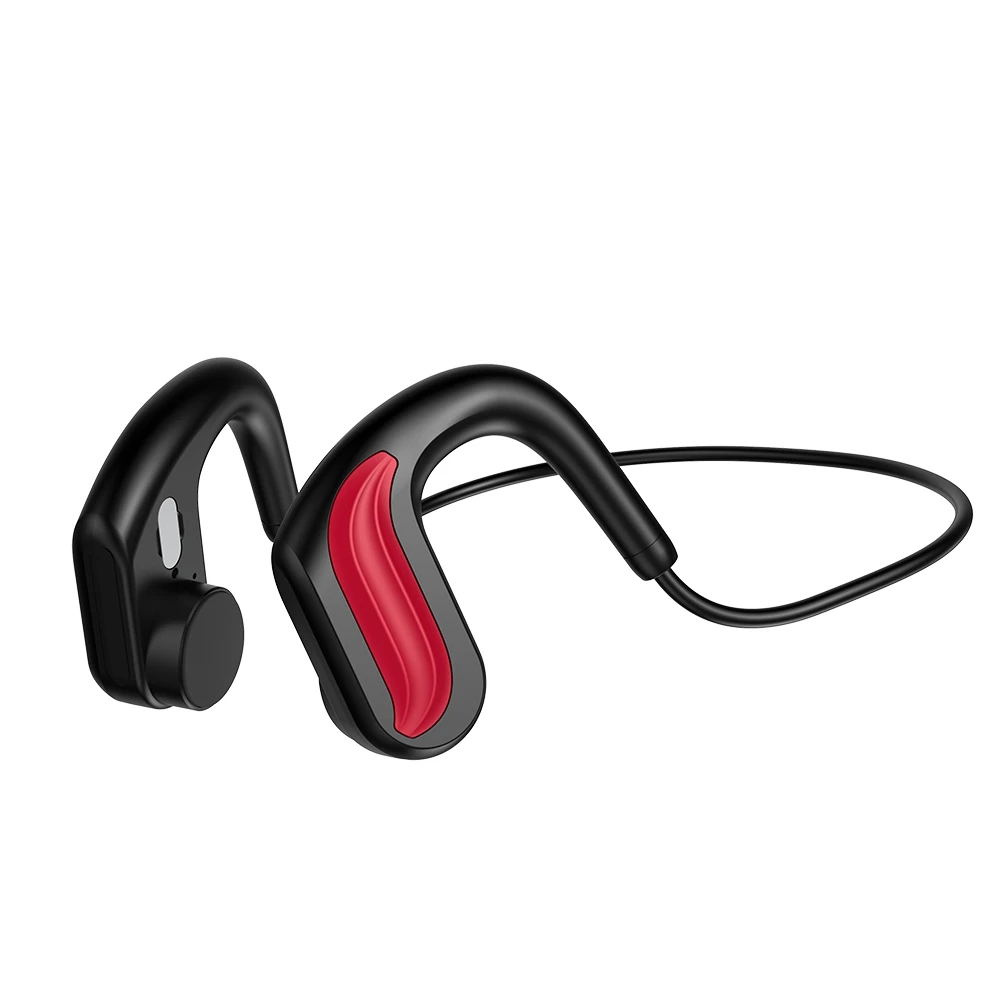 

Наушники с костной проводимостью, Беспроводная Bluetooth-гарнитура, MP3 встроенный микрофон, водонепроницаемые наушники IP68 для плавания, спорта, ...
