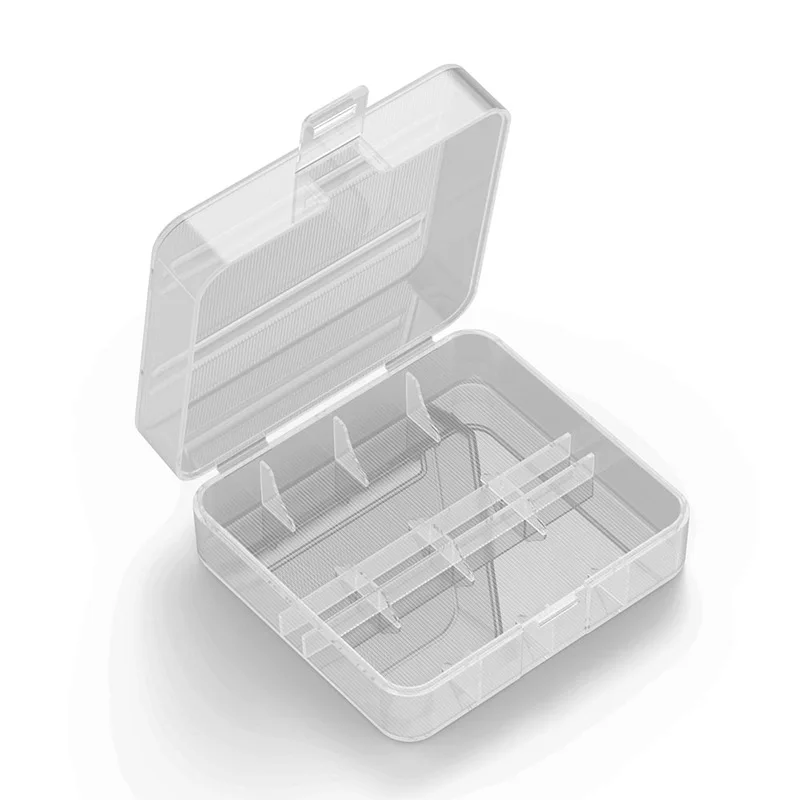 Твердый прозрачный чехол Soshine Strong 2*26650, держатель для аккумулятора 26650