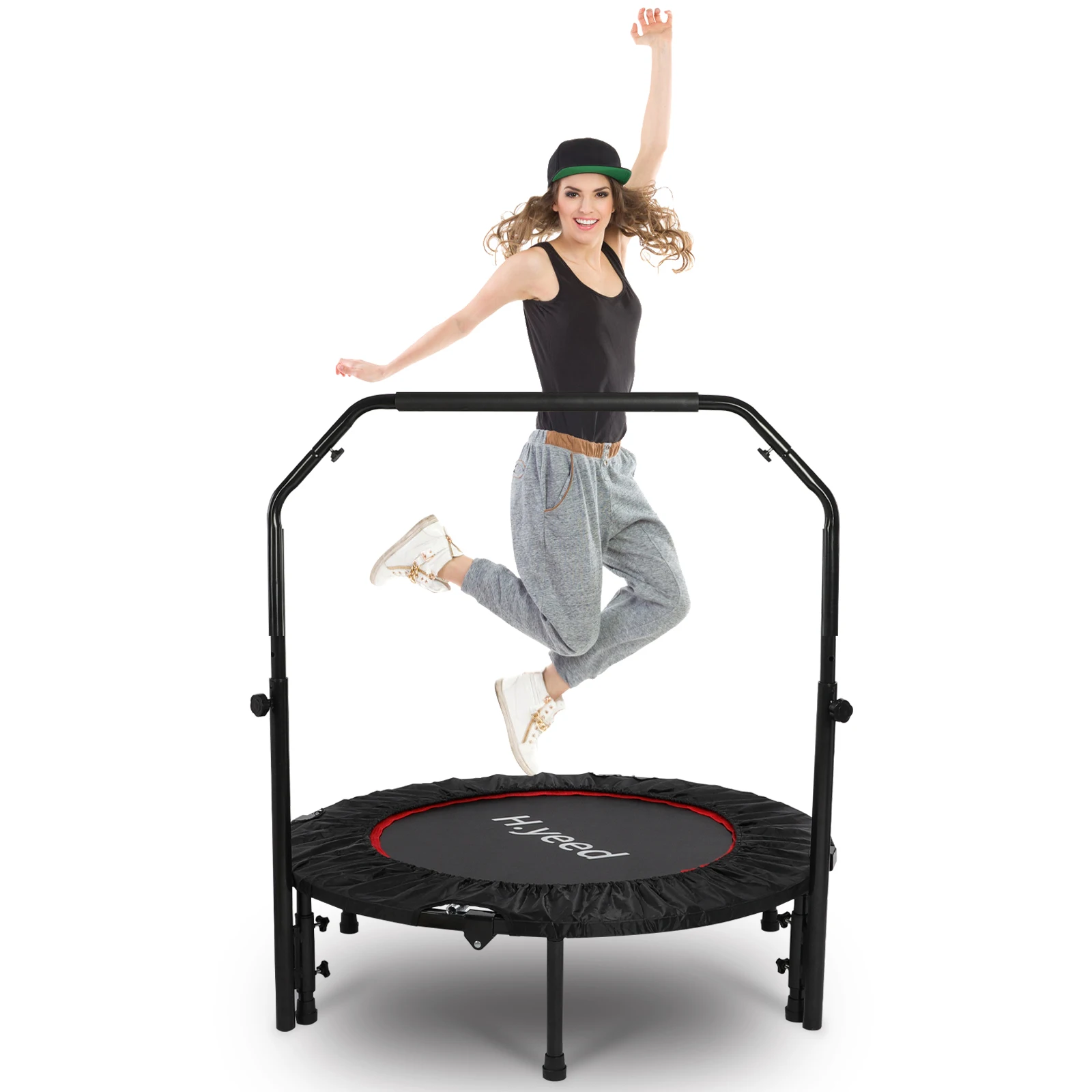 

[UK STOCK] 40 Inch Fitness Trampoline for Adult