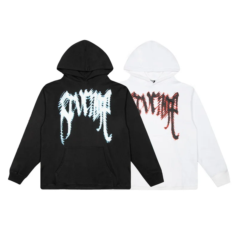 

Top Quality Revenge Logo Printing Hooded Sweatshirt Men Women Couple Cotton Hoodies Hip Hop High Street Oversize Casual Hoodie