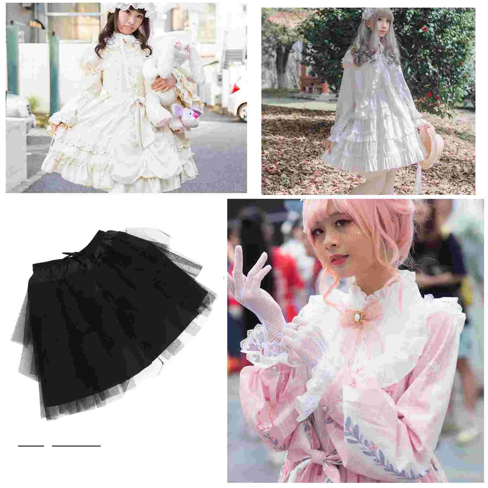 Тюлевое платье 1950-х годов юбка-пачка свадебная нижняя юбка для косплея нижние