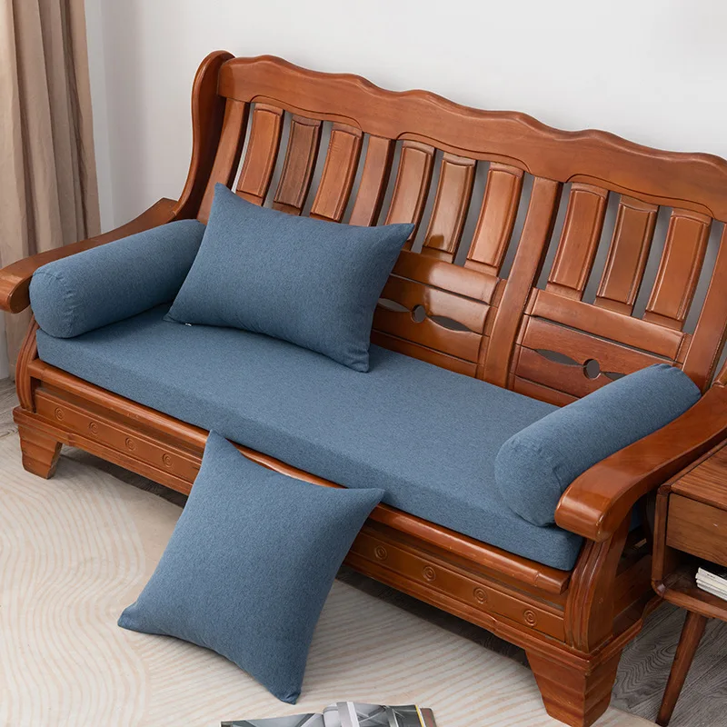 

Solid Color Sofa Cushion Simple Modern Anti-Couch Cover Cotton Sofa Cover